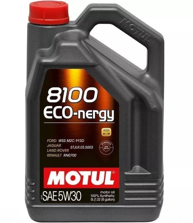 Motor Yağı Motul 5W-30 5 Litre ECO-NERGY Dizel ve Benzinli Araçlar %100 Tam Sentetik