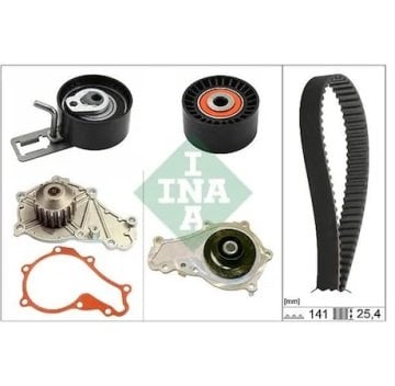 Citroen C4 1.6 HDi Triger Seti Devirdaimli 2009 Model ve Sonrası INA Marka 141x25,4