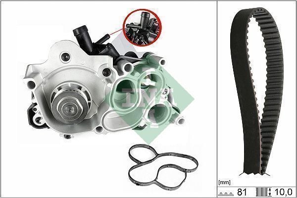 Skoda Fabia III 1.2 TSI Benzinli Triger Seti Devirdaimli 2014 - 2022 Modeller Arası INA Marka 81x10