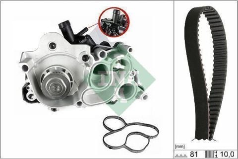 Audi A3 1.2 TFSI Benzinli Triger Seti Devirdaimli 2013 - 2016 Modeller Arası INA Marka 81x10