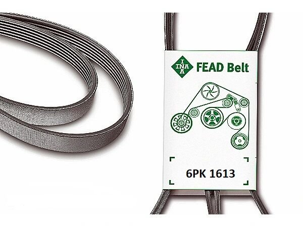 INA Marka 6PK 1613 Kanallı V Kayışı Gergi Kayışı 6 Kanallı Orjinal Avrupa Malı Üründür