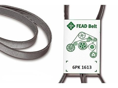 INA Marka 6PK 1613 Kanallı V Kayışı Gergi Kayışı 6 Kanallı Orjinal Avrupa Malı Üründür