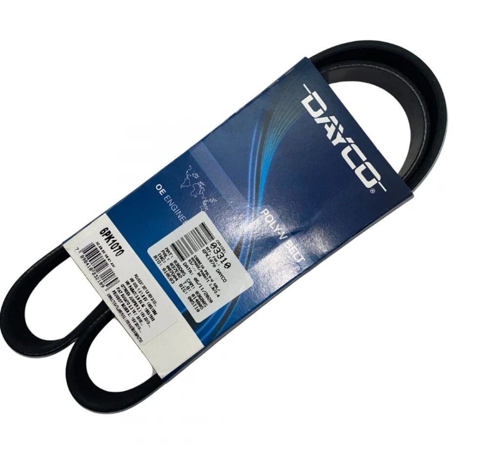 Dayco Marka 6PK1070 Kanallı V Kayışı Gergi Kayışı 6 Kanallı Orjinal İtalyan Malı Üründür