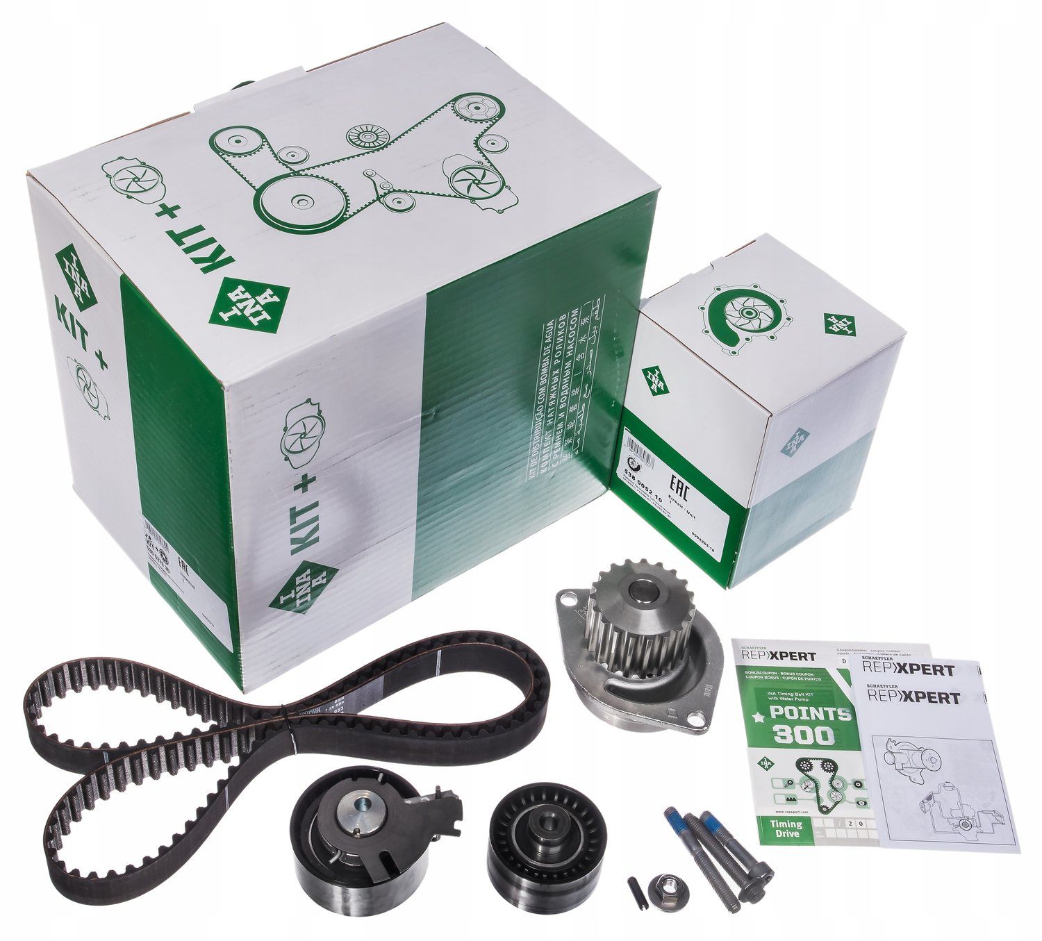 Citroen C2 1.6 VTS Benzinli Motor Triger Seti Devirdaimli 2004 - 2009 Modeller Arası INA Marka 134x25,4