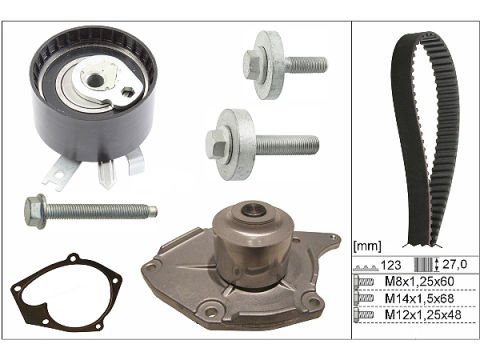 Renault Modus 1.5 dCi Triger Seti Devirdaimli 2004 Model ve Sonrası Araçlara Uyumludur 123x27