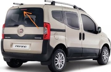Fiat Fiorino 3.Stop Lambası Bagaj Kaputu Yukarı Açılan Bütün Olanlar Orjinal Üründür
