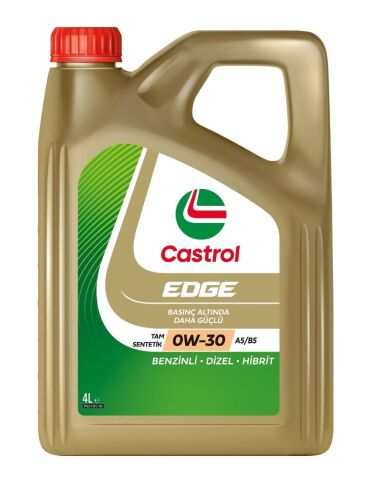 Motor Yağı CASTROL EDGE 0W-30 A5/B5 4 Litre Partiküllü Dizel ve Benzinli Araçlar İçin
