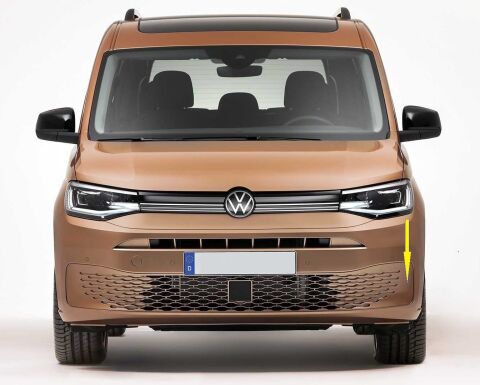 Volkswagen Caddy Ön Tampon Sis Çerçevesi Sol Sürücü Tarafı 2020 Model ve Sonrası