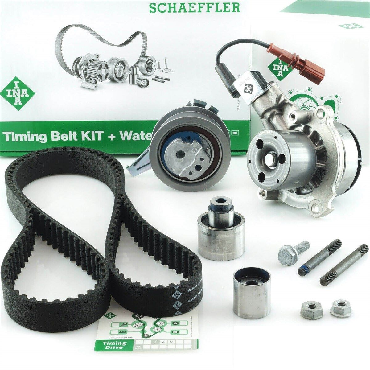 Volkswagen Passat 2.0 TDI Triger Seti Devirdaimli Sensörlü 2014 Model ve Sonrası INA Marka 145x25